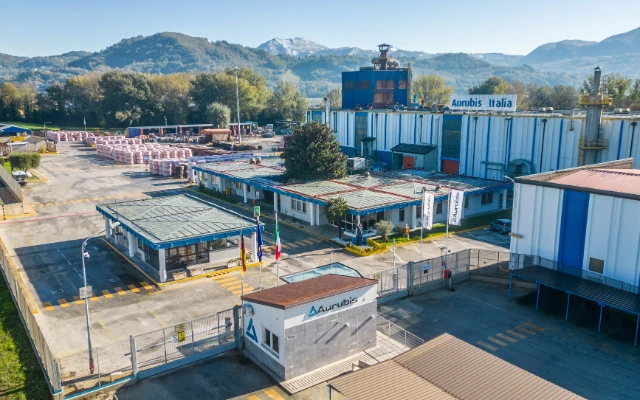 Aurubis_Standort Avellino_Werkansicht_Luftaufnahme_2023